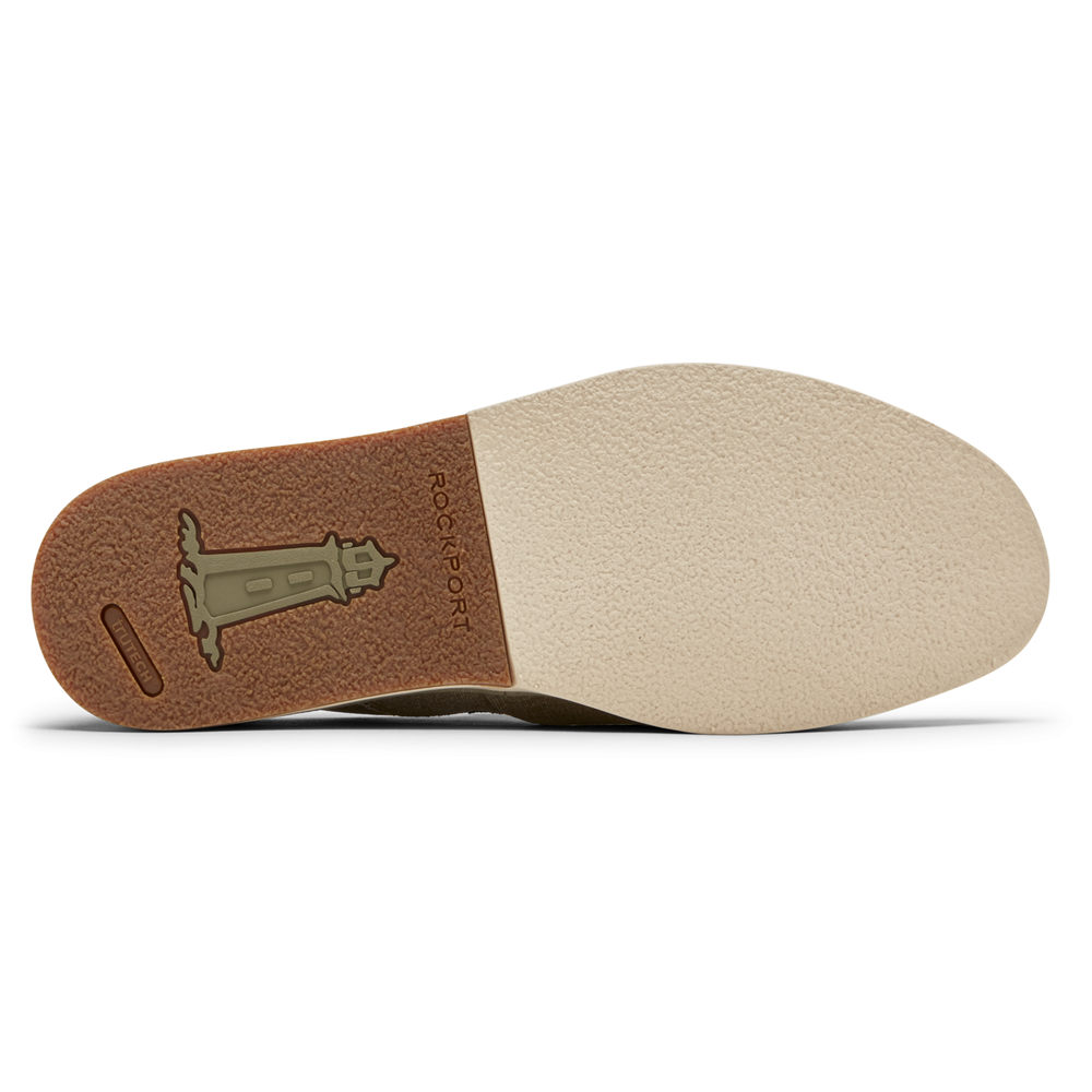 Slip-Ons Rockport Hombre Mexico - Austyn Verde Oliva - EJGTK1806